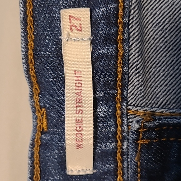 Levi Jeans Wedgie Straight Fit Women's Jeans Size 27 - Picture 3 of 5